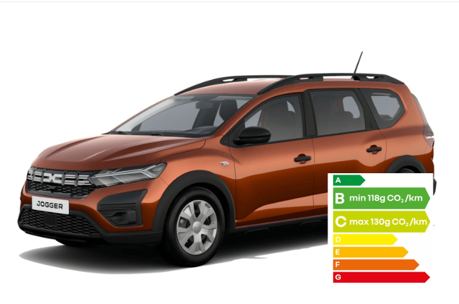 dacia jogger prix ttc à partir de 15 490 €