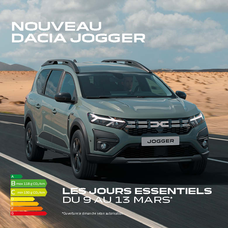 Nouveau Dacia JOGGER