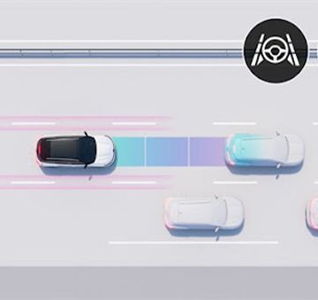 Renault Rafale bleu active driver assist