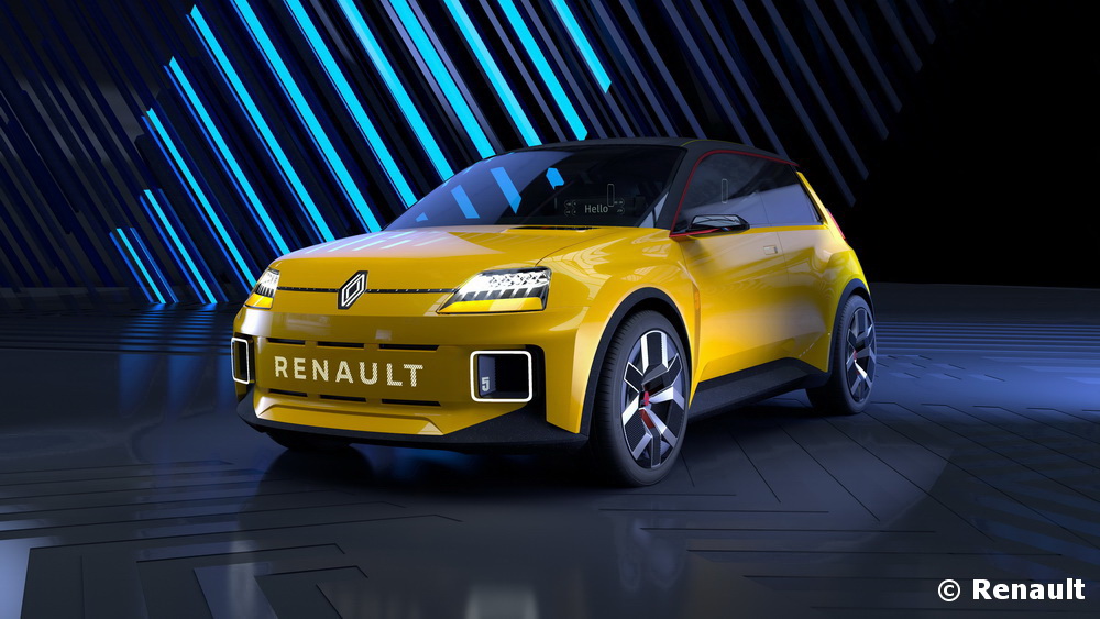 r5 electrique jaune