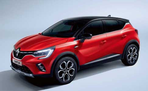 Renault Captur rouge