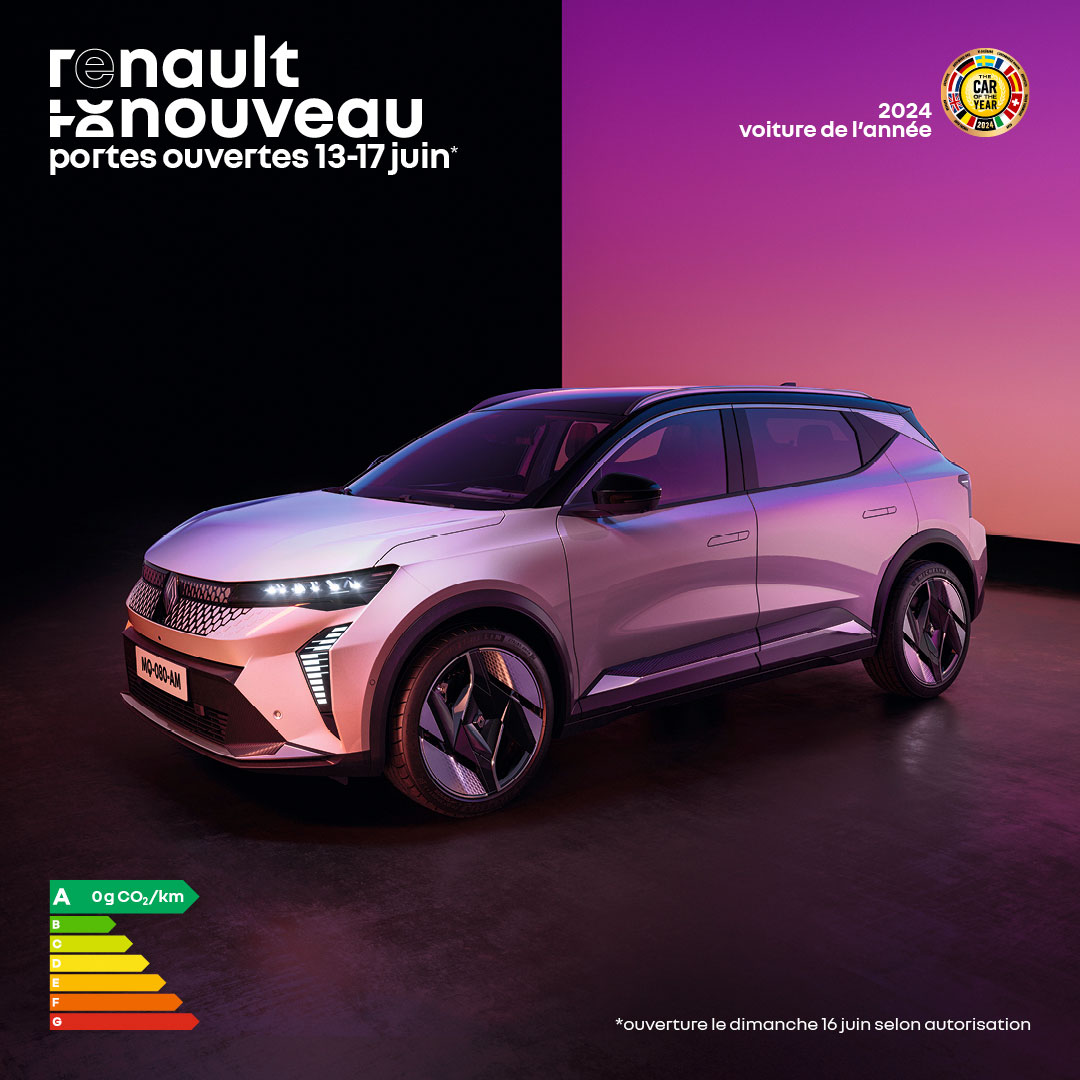 Portes Ouvertes Renault du mois de Juin 2024