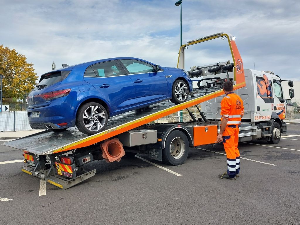 Remorquage automobile en Bretagne