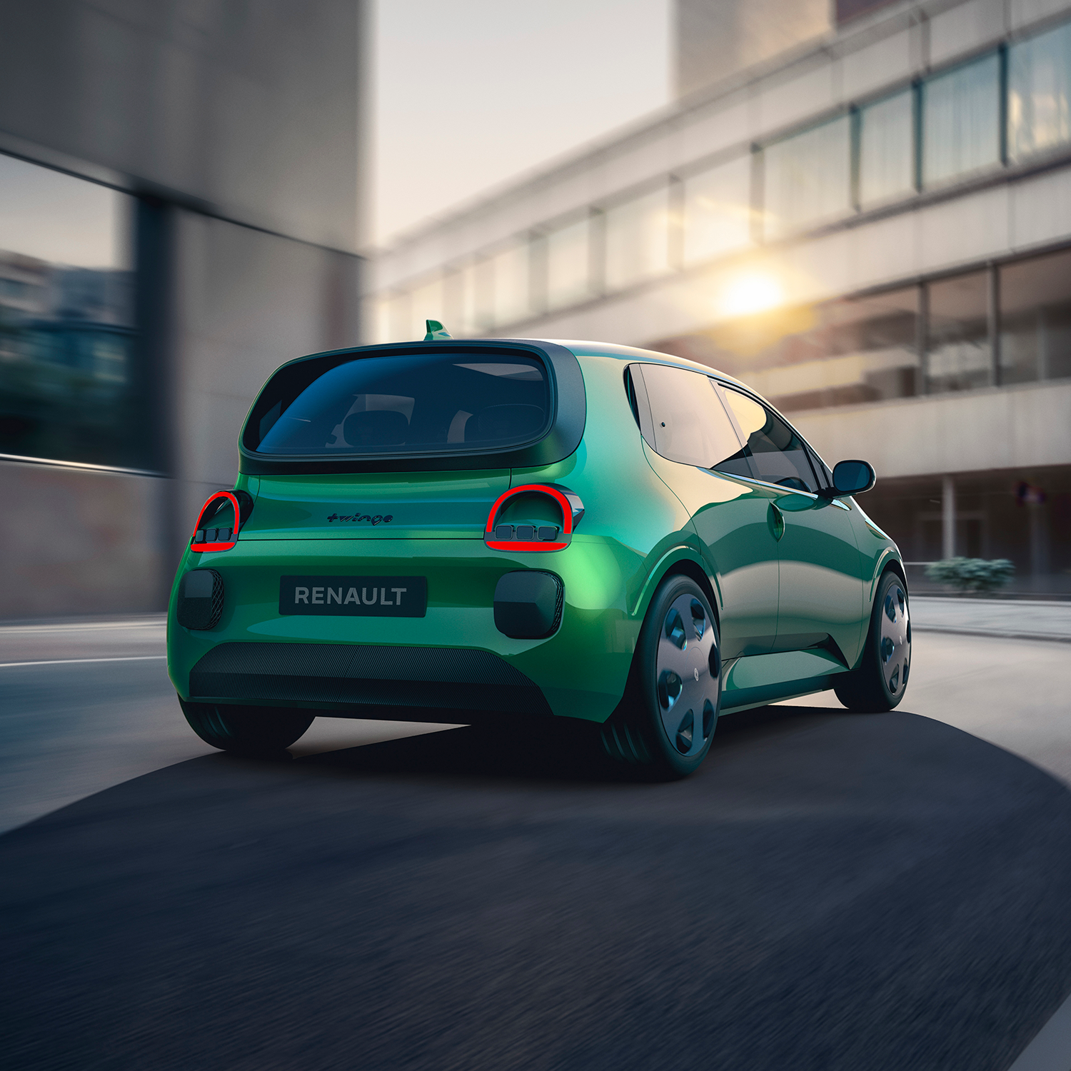 Renault Twingo électrique arrière