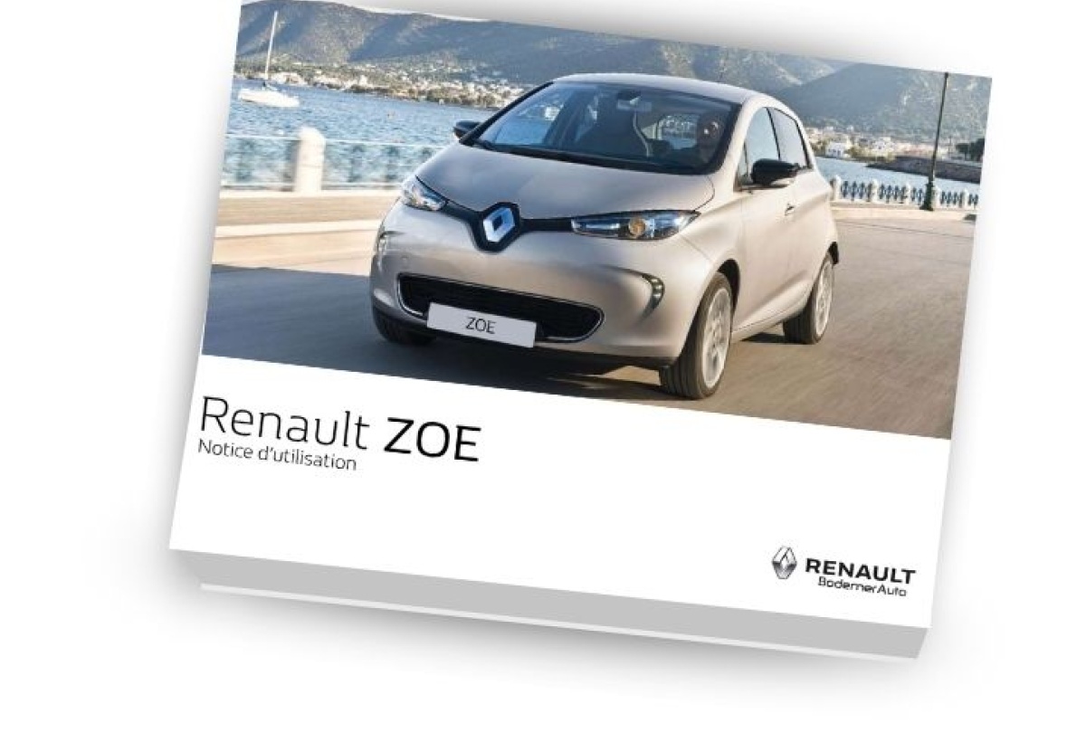 Notice d'utilisation - Renault ZOE Renault
