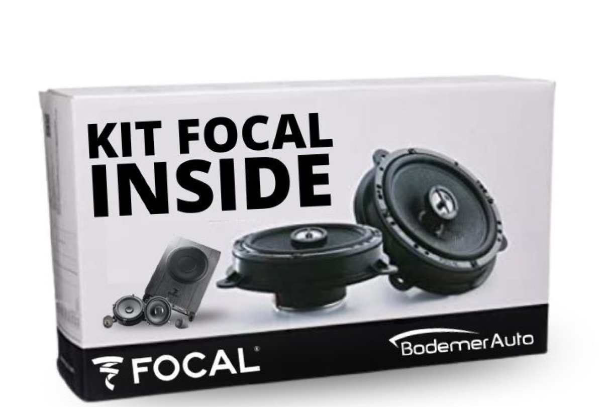 KIT FOCAL INSIDE - CLIO 4 (avant 06/2014) Focal