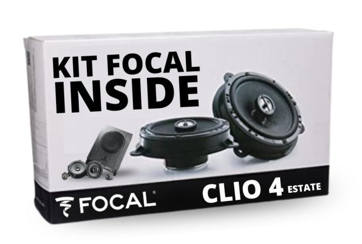 KIT FOCAL INSIDE - CLIO 4 Estate (avant 06/2014) Renault