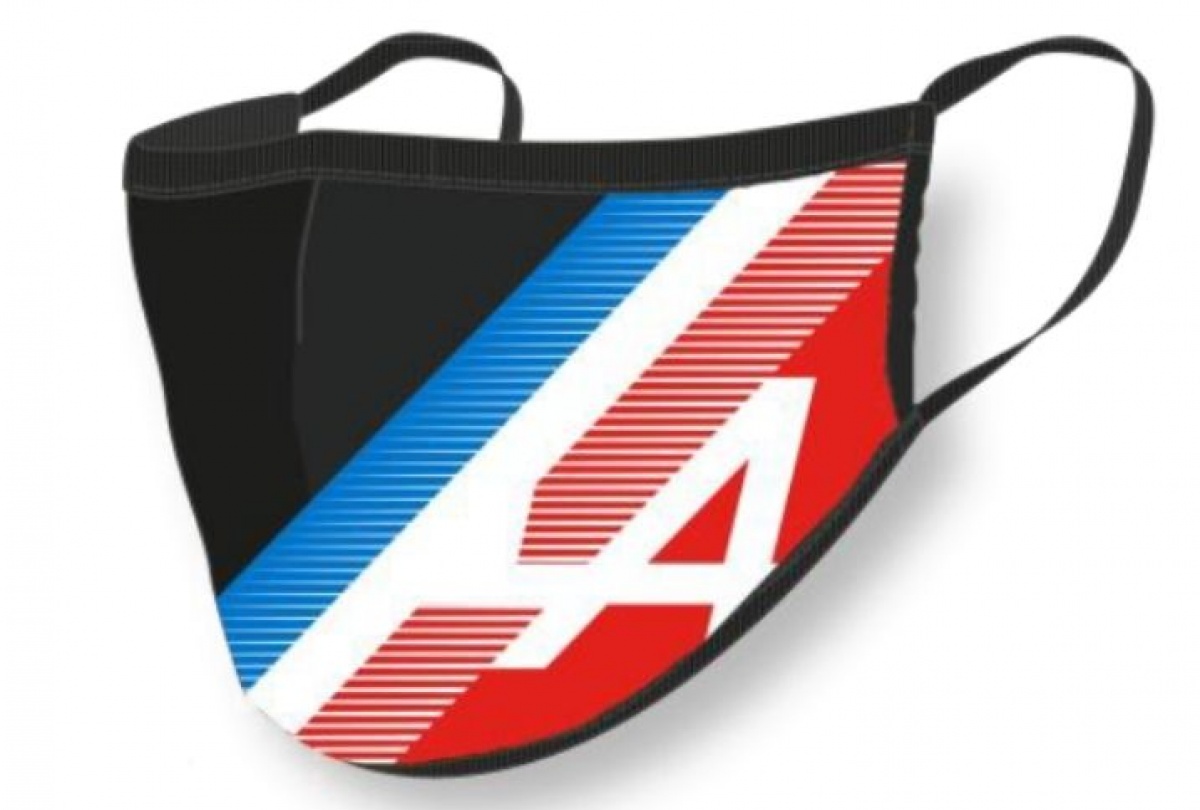 Masque Textile Officiel Alpine F1 Team 2021 Alpine